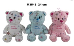 Plišani Meda Merry Christmas 25cm ( 156860 )