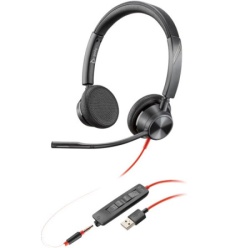 Poly Blackwire 3325 USB-C Stereo kožne slušal.+3.5mm+USB-C/A ( 8X221AA )