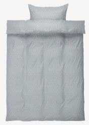 Posteljina mikro 140x200 pepeljasto plava