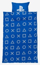 Posteljina za decu 140x200 plava