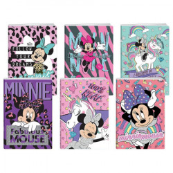 Premium, sveska sa šljokicama, Minnie Mouse, A4, latajn, 50 lista ( 318232 )