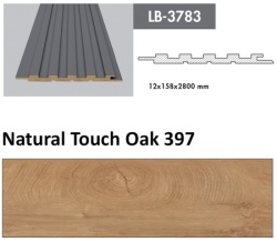Profil Zidni MDF LB-3783 Natural Touch Oak (397) 2800x158x12mm ( 026-058 )