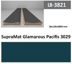 Profil Zidni MDF LB-3821 SupraMat Glamarous Pacific (3029) 2800x128x18mm ( 026-048 )