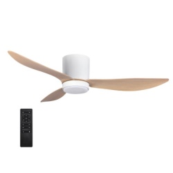 Prosto plafonski ventilator 132cm, 3 elise, LED svetlo ( CFH5205L-3/40WH )