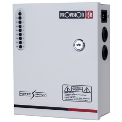 Provision isr 8-kanal PRO napajanje 12V/5A+mesto za bateriju za video nadzor ( pr-5a8ch-b )