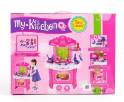 Qunsheng Toys igračka kuhinja sa dodacima-roze ( A013322 ) - Img 1