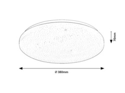 Rabalux Danny2 Plafonjere ( 71446 )-6