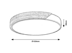 Rabalux Maple2 Plafonjere ( 71416 )-4