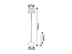 Rabalux Xelira Podne lampe ( 74038 )-2
