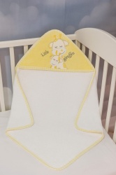 Ready Peškir sa kapuljačom 100x100cm - Žuti