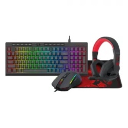 Redragon 4 in 1 Combo S149 - K515-RGB + M616-RGB + H120 + P016 ( 069764 )