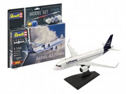 Revel maketa model set airbus a320 neo lufthansa ( RV63942/5008 )  - Img 1