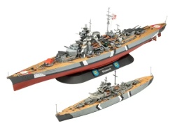 Revell maketa gift set the legendary bismarck 1:700 and 1:1200 ( RV05637 )