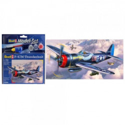 Revell maketa model set p-47m thunderbolt ( RV63984/5006 )  - Img 2