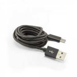 S BOX Kabl USB A - Type C 90 1 5 m Black