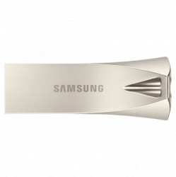 Samsung 128GB USB flash drive, USB 3.1, BAR plus silver ( MUF-128BE3/APC )  - Img 1