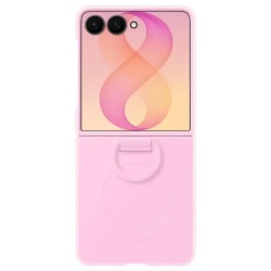Samsung original silikonska magnetna maska sa prstenom flip8, pink ( ef-ef776-cve )