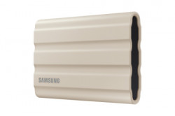 Samsung portable SSD 1TB, T7 SHIELD, USB 3.2 Gen.2, Rugged, Beige ( MU-PE1T0K/EU )  - Img 3