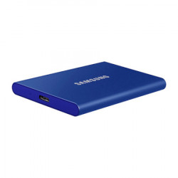 Samsung portable SSD 2TB, T7, USB 3.2 Gen.2 Blue ( MU-PC2T0H/WW )  - Img 3