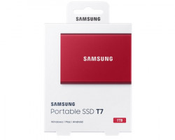 Samsung portable T7 1TB crveni eksterni SSD MU-PC1T0R - Img 2