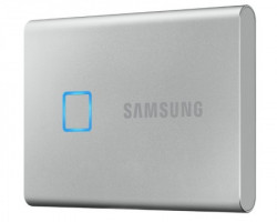 Samsung Portable T7 Touch 500GB srebrni eksterni SSD MU-PC500S - Img 4