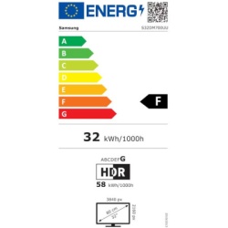 Samsung smart ls32dm700uux va 3840x2160/60hz/4ms/2xhdmi/usb/zvučnici Monitor 32" -2