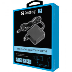 Sandberg punjač za laptop AC 65W USB-C 135-79 - Img 2