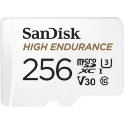 SanDisk SDHC 256GB micro 100MB/s40MB/s Class10 U3/V30+SD Adap.