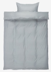 Set posteljine mikro 140x200 pepeljasto plava