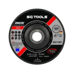 SG TOOLS SG11002 rezna ploča 115 x 1.0mm, 50 komada, Inox Premium WA 60 RBF ( SG11002 )