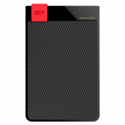 SiliconPower portable HDD 4TB, Diamond D30, USB 3.2 Black ( SP040TBPHDD3LS3K )  - Img 1