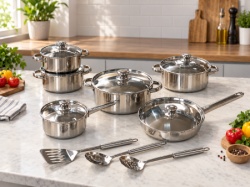 Silver Classic 15-delni set posuđa sa kuhinjskim priborom ( KLK2684 )