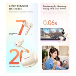 Slusalice bluetooth awei t90 enc bele ( SL1574 )-10