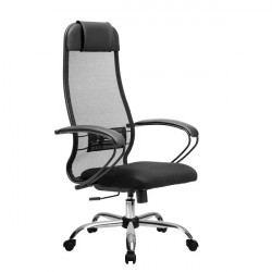 Smart Ergonomic Line - Radna anatomska stolica SH12 Black - Img 1