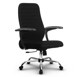 Smart Ergonomic Line - Radna anatomska stolica T14 Black ( 6127 )