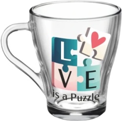 Šolja gracia love is a puzzle 250ML osz