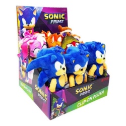 Sonic clip on plisana figura asst ( TW85566 )