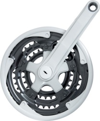 Srednji pogon mtb 28/38/48t 170mm sivi ( 3600100 )