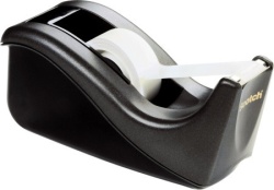 Stalak za lepljivu traku C60BK + 1x magic tape Scotch crna ( 05SLS14B )