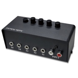 Stereo switching box