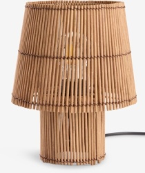 Stona lampa fi 19xV25cm bambus