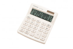Stoni kalkulator SDC-812 color, 12 cifara Citizen bela ( 05DGC813A )