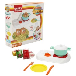 Sunman plastelin set sa šporetom i posuđem ( A108205 )
