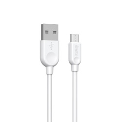 Superior Usb data kabal co-bx14 2.4a micro usb 1m beli ( U1990 )