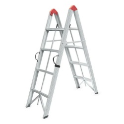 SuperStep Duple Sklopive Štapne Alu Merdevine 2x4 158cm ( 1890 )