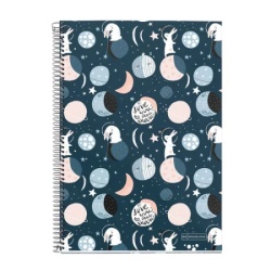 Sveska 215X315 karo - Space bunny ( MR44847 )