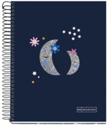 Sveska A5 140 listova karo - Night garden ( MR46847 )