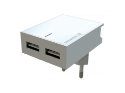 Swissten punjač 2x USB 3A + kabl lightning 1,2m bela ( 80070 )-1