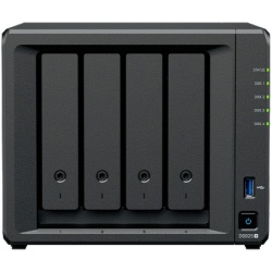 Synology diskstation ds925+ tower, 4-bays 3.5'' sata hdd/ssd, 2 x m.2 2280 nvme ssd slot, cpu amd ryzen v1500b 4-core 2.2 ghz, 4 gb ddr4 ec