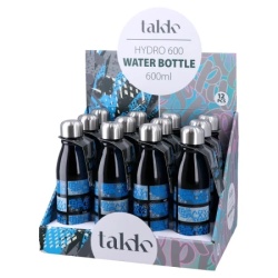 Takk hydro 600 flašica za vodu aluminijumska 600ml miks dečak ( 140018 )